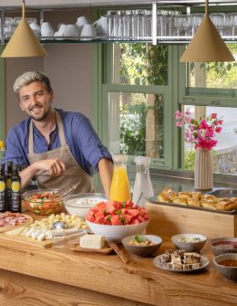 Unser Harris sorgt für kulinarisches Wohlbefinden am Morgen